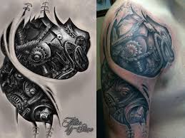 Fox & butterfly fox & butterfly workin' hands workin' hands Mechanical Tattoo By Stonetat2 On Deviantart