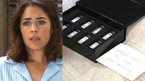 GENERAL HOSPITAL: Who is "C?"; Tracy Breaks Down Over Monica's Death