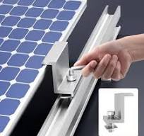 VEVOR Solar Panel Mounting Brackets, Solar Panel Mount Kit with 10 x 4" Mini Rails, 4 End Clamps and 6 Mild Clamps, Solar Panel Mount Brackets for ...