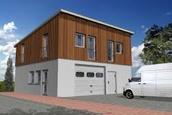 Optimale belüftung, bauantrag inkl., finanzierung, beratung Grossgaragen Garagenhauser Grossgarage Aus Stein