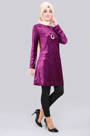 Kolyeli Tesettur Kadife Tunik Sarabi Urun Kodu Cng3238 29 90 Tl Kadife Tunik Urunler
