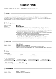 Get hired with the professional resume builder that will make you stand out of the these 7200+ resume samples and examples will help you get hired in any job. Butcher Resume Sample Kickresume