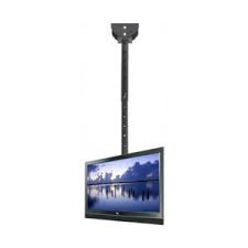 The cm600g tv ceiling mount features a galvanized steel frame and stainless steel hardware to prevent rust when mounted outdoors. The Best Ceiling Tv Mounts For Small Spaces Bob Vila