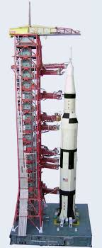 Launch Umbilical Tower Lut Craft Model For 1 96 Revell Saturn V Must Read Saturn Model Kit Plastic Model Kits