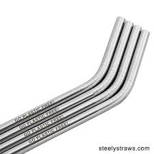 Download Reusable Bent Stainless Steel Straws Buy Wholesale Steelys Straws