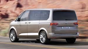 2019 volkswagen t7 review, changes, colors. Vw T7 Rendering Imagines The People Mover Based On New Spy Shots