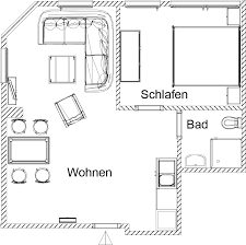 1 doppelzimmer 1 wohnküche mit küchenblock, gemütlicher sitzecke und couch 1 badezimmer mit dusche, waschbecken und wc balkon dusche/wc: Platz Fur Bis Zu 3 Personen In Der Wohnung 1 Haus Albatros