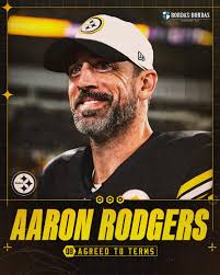 We have agreed to terms with QB Aaron Rodgers