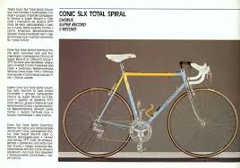 1988 colnago catalog conic slx total spiral colnago bicycle bike