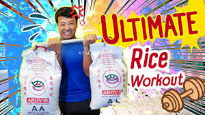 Although they live only 15 minutes apart, jasmine and mike have yet to meet up in person. The Ultimate Rice Workout Exercise At Home With Food Youtube