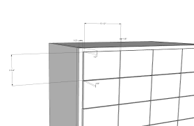 Next, i attached my drawer fronts using wood glue. Diy Card Catalog Cabinet Tutorial Decor And The Dog