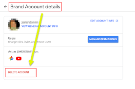 How to delete your gmail account. Google Brand Account How To Delete Support Blake Information Support Support Services