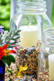 Wide mouth glass jars (set of 3). Easy Outdoor Candle Lanterns Diy Stonegable