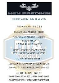 Prediksi Sydney 26 Agustus 2020 26 Agustus Sydney Mainan
