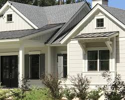 There are 2 general ways to attach a porch overhang to the shed. Shed Roof Over The Window On A Farmhouse Style House Project Small House