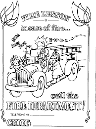 Remind your students to always stay safe with these coloring pages! Fire Prevention Coloring Pages Free Printable Fire Prevention Coloring Pages