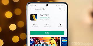 لعبة فورتنايت تصل جوجل بلاي fortnite google play google play store