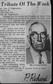 John Francis deSales Fagerstrom (1886-1963)