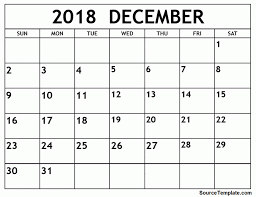Free 5 December 2018 Calendar Printable Template Source Template Monthly Calendar Printable Printable Calendar July Calendar March