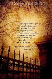 Anna Belle Lee Printable Art Wall Iron On Fabric Transfer Instant Download Edgar Allan Poe Poem Cup Edgar Allen Poe Quotes Edgar Allen Poe Poems Edgar Alan Poe