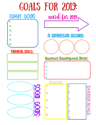 Second Chance To Dream Free 2019 Goal Setting Printable Goal Setting Printable Goals Printable Vision Board Template