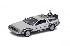 By 1984, with back to the future in production and john delorean still on trial for drug trafficking, the refrigerator had. Welly Back To The Future Ii Delorean Time Machine Collectura