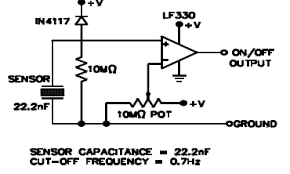 Piezoelectric circuits, schematics or diagrams. Piezoelectric Sensor