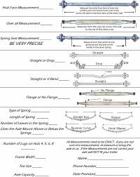 trailer leaf spring measurement chart best picture of