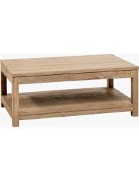 Nos tables basses de jardin, en bois, en acier ou en rotin, sont à assortir au salon de détente. Table Basse En Teck Recycle Brosse Rectangulaire Drift Gm