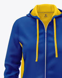 Download Women S Hoodie Mockup In Apparel Mockups On Yellow Images Object Mockups