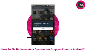 You can fix facebook application error is by updating your facebook app. How To Fix Unfortunately Camera Has Stopped Error In Android