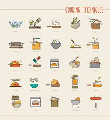 Channeling your inner professional chef is certainly a lot easier when you have the best cookware, especially when you choose a set that perfectly suits your cooking style and kitchen appliances. Cooking Techniques Icon Set On Behance