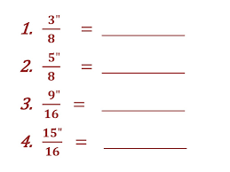 To convert 5/8 to a decimal number, you must divide the nominator by the denominator. If You Have To Cut A Piece Of Duct Into Four Equal Pieces How Long Ppt Download