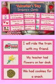 Easy to customize and 100% free. Valentine S Day Sentences W Pictures The Kinder Corner