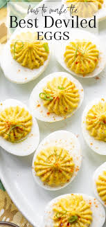 Adding moisture to the mixtures can be gained through. How To Make The Best Deviled Eggs Saving Room For Dessert