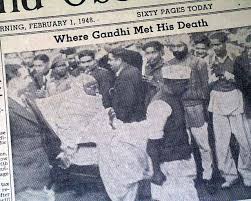 At the age of 13, mahatma gandhi was married to kasturba which is an arranged marriage. Mahatma Gandhi S Death And Funeral Rarenewspapers Com