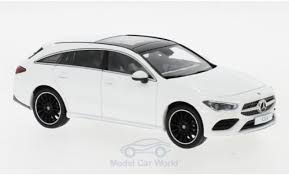 Miniature Mercedes Cla 1 43 Spark Shooting Brake Blanche 2019 Voiture Miniature Com