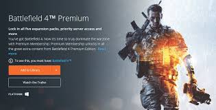 Some fill a certain niche, like the cs5, while other are great . Battlefield Bulletin On Twitter Update After Reaching Out Ea Support I Ve Just Been Told That The Bf4 Premium Pass Will Only Be Available For Free In The Origin Store Pc Until September
