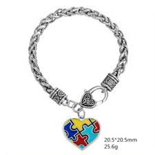 Shirt day, autism bowling shirt, autism broken heart, autism brother shirt, autism car decal svg, autism christmas shirt, autism compression shirt, autism congenital heart defect, autism congenital heart disease, autism cousin shirt, autism crayon shirt, autism cubs shirt, autism dad shirt. Fashion Jewellery Heart Autism Awareness Heart Shaped Antique Puzzle Charm Bracelet Chic Jewellery Watches Vishawatch Com