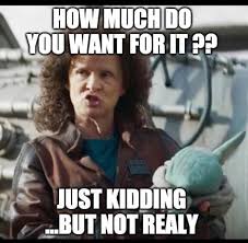 Funniest Part Of The Whole Episode In 2021 Star Wars Humor Star Wars Memes Star Wars Universe