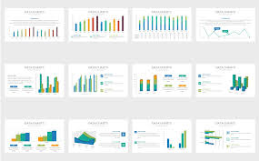 data charts powerpoint template 69697 data charts