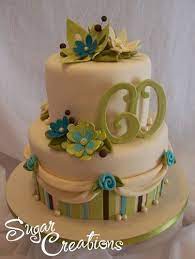 Free shipping on orders over $25 shipped by amazon. Whimsical Flowers 60th Birthday 60th Birthday Cakes Tiered Cakes Birthday Birthday Cakes For Women