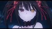 On her head, she usually wears a big crimson net bow to hold her hair. Tokisaki Kurumi S Wedding Date A Live Ii Ova Youtube