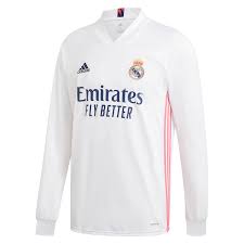 T he first images of what is supposedly real madrid 's kit for the 2021/22 season have been leaked online. Men S Replica Adidas Real Madrid Long Sleeve Home Jersey 20 21 Soccer Com In 2021 Real Madrid Long Sleeve Tshirt Men Real Madrid Logo