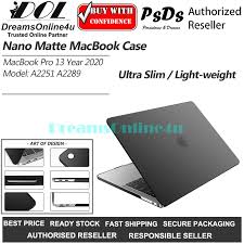 Only the best materials used so the macbook pro has the best outcome in the final product. Matte Ultra Slim Light Weight Hard Cover Case For Macbook Pro 13 Touch Bar Year 2020 A2251 A2289 Shopee Malaysia