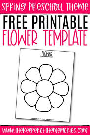 Poppies with flowers up to 15 centimetres across can be over a metre tall. Free Printable Flower Template The Keeper Of The Memories