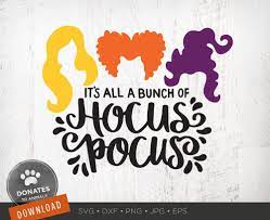 Hocus Pocus Svg Sanderson Sisters Svg Witches Hair Cute Etsy Cricut Svg Hocus Pocus