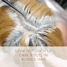 Just do a root touch up for the blonde roots if you want to keep the dark hair. How To Touch Up Dark Roots In Blonde Hair Bellatory Fashion And Beauty