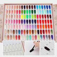 segbeauty 126 colors professional nail polish colors chart