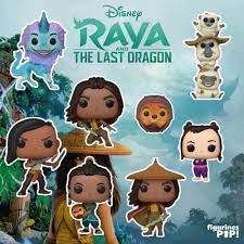 Raya et son improbable destrier tuk tuk se mettent en quête du dernier dragon et traversent des étendues désertiques et hostiles, parfaites métaphores. Les Premieres Pop De Raya Et Le Dernier Dragon Disney Figurines Pop